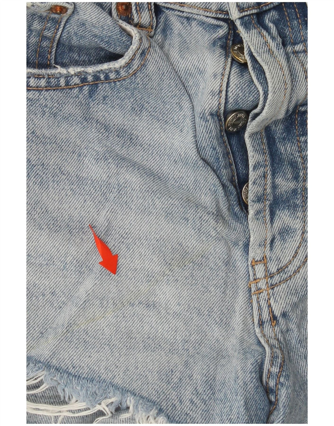 Женские джинсовые шорты ZARA США 0 XS W22 Синие