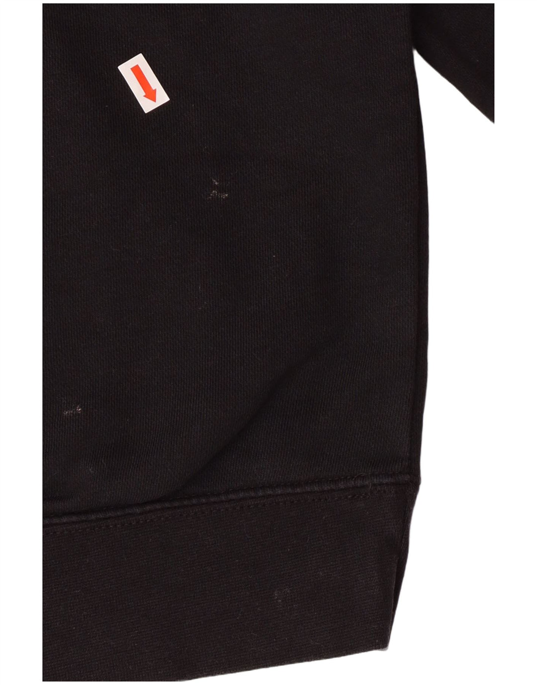 Женский джемпер с капюшоном большого размера Nike UK 10, маленький, черный, хлопок