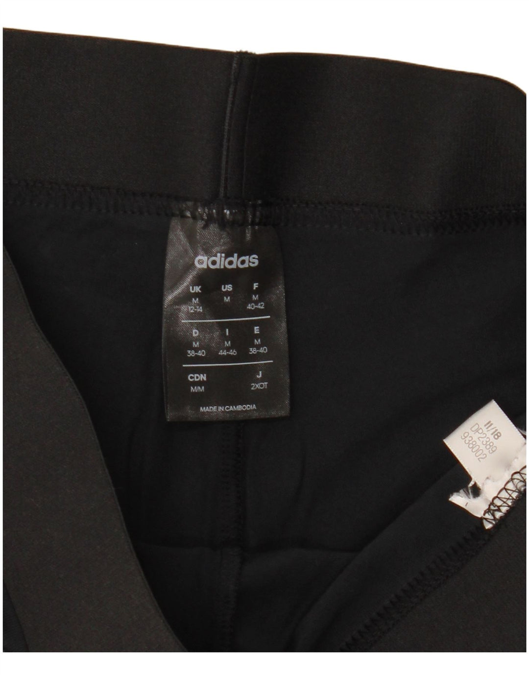 Женские леггинсы Adidas UK 12/14, средние черные