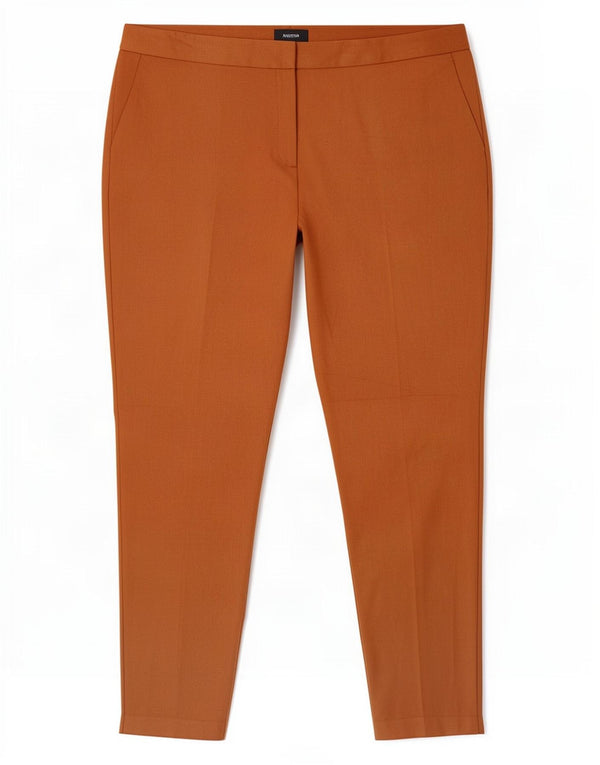 Женские брюки чинос Marks & Spencer с автографом, Великобритания 18 XL W38 L29 Коричневые