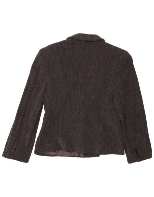 Женский пиджак Giorgio Armani IT 42 Medium Grey в тонкую полоску