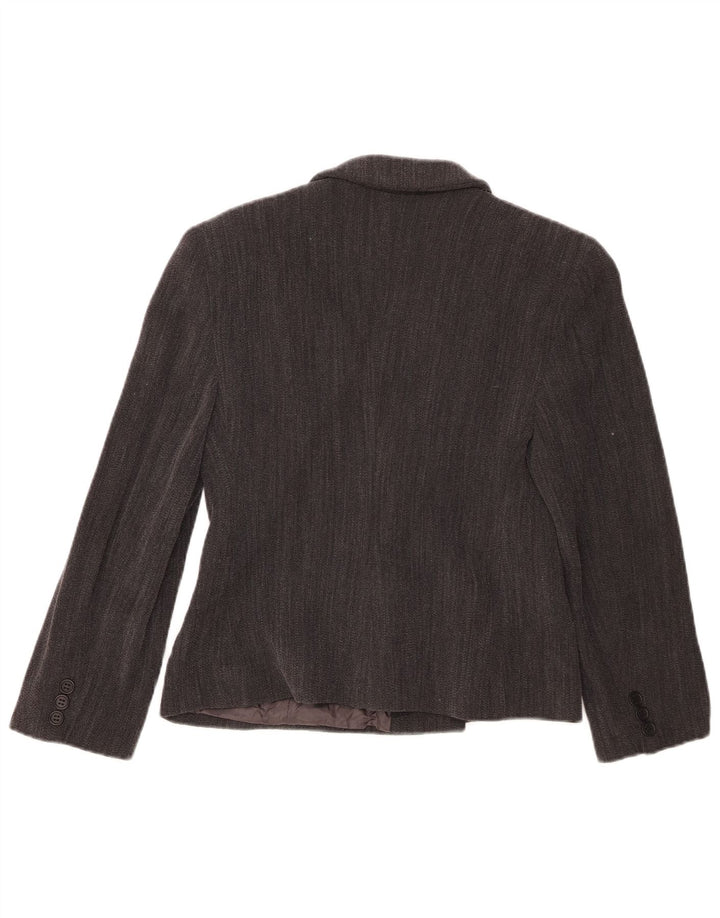 Женский пиджак Giorgio Armani IT 42 Medium Grey в тонкую полоску