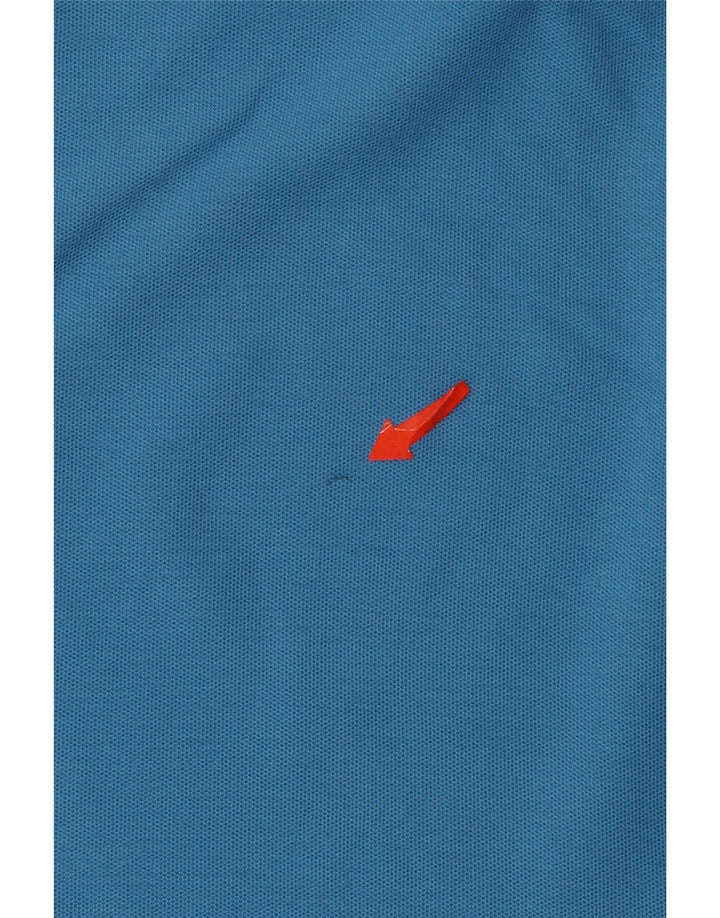 Мужская рубашка-поло Lotto 2XL, синяя, хлопок