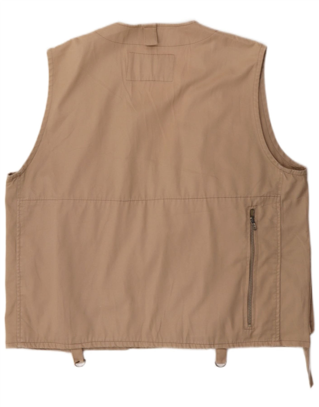 Винтажный мужской жилет UK 42 XL, бежевый