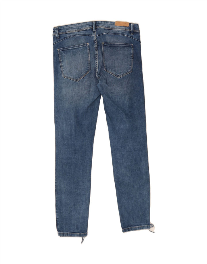 ZARA Womens Cropped Jeans EU 40 Medium W30 L26 Blue Vintage Zara and Second-Hand Zara from Messina Hembry 