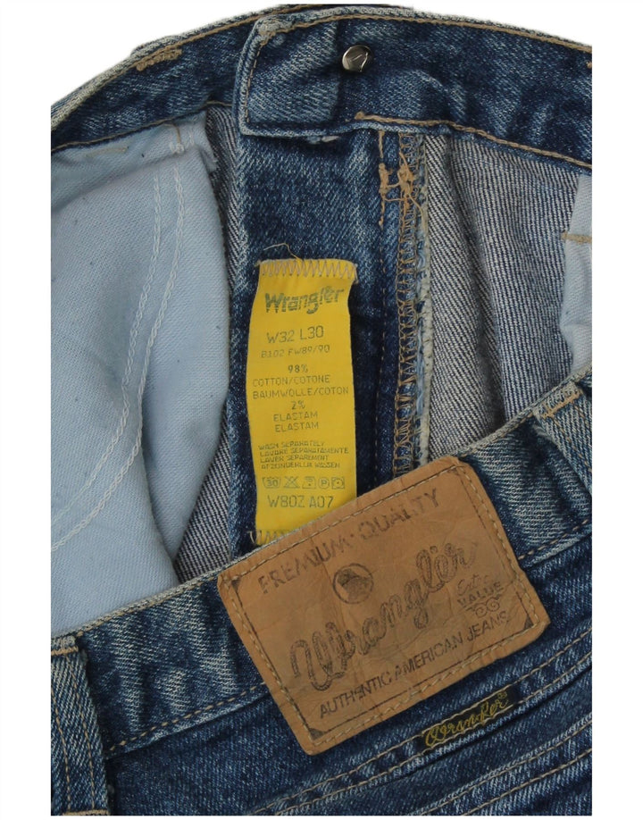 Женские узкие джинсы Wrangler W32 L30 синие, хлопок