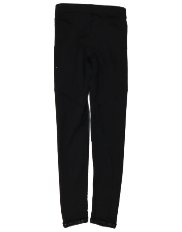 Женские леггинсы с рисунком NIKE UK 4 XS, черные