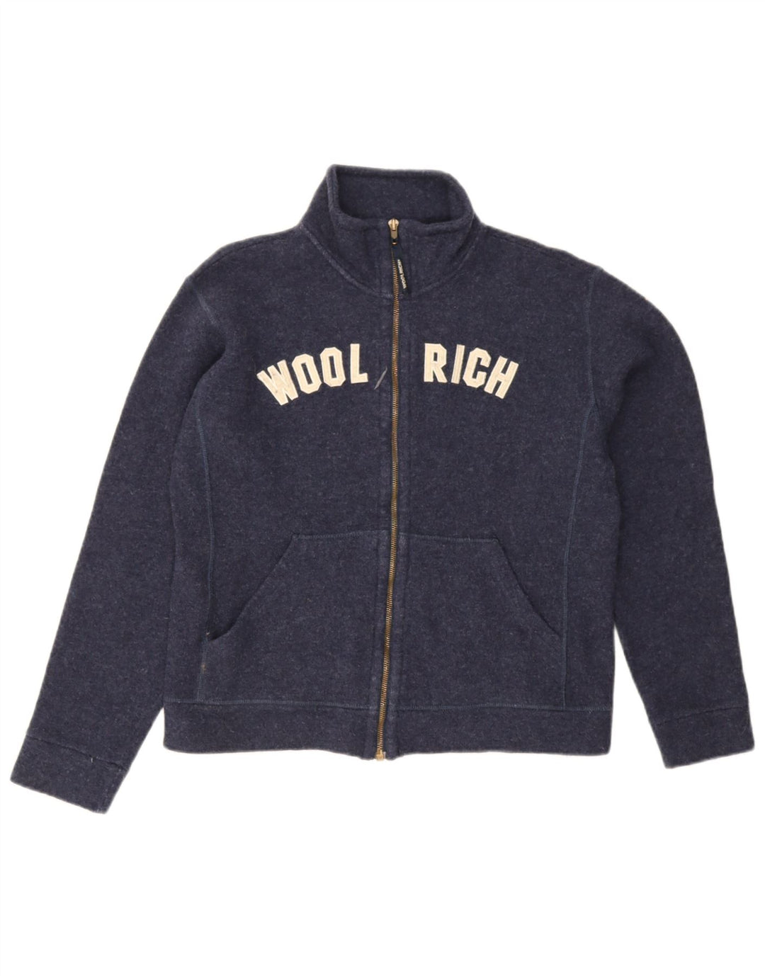 Спортивный костюм с графическим рисунком для мальчиков Woolrich, куртка 11–12 лет, темно-синяя шерсть