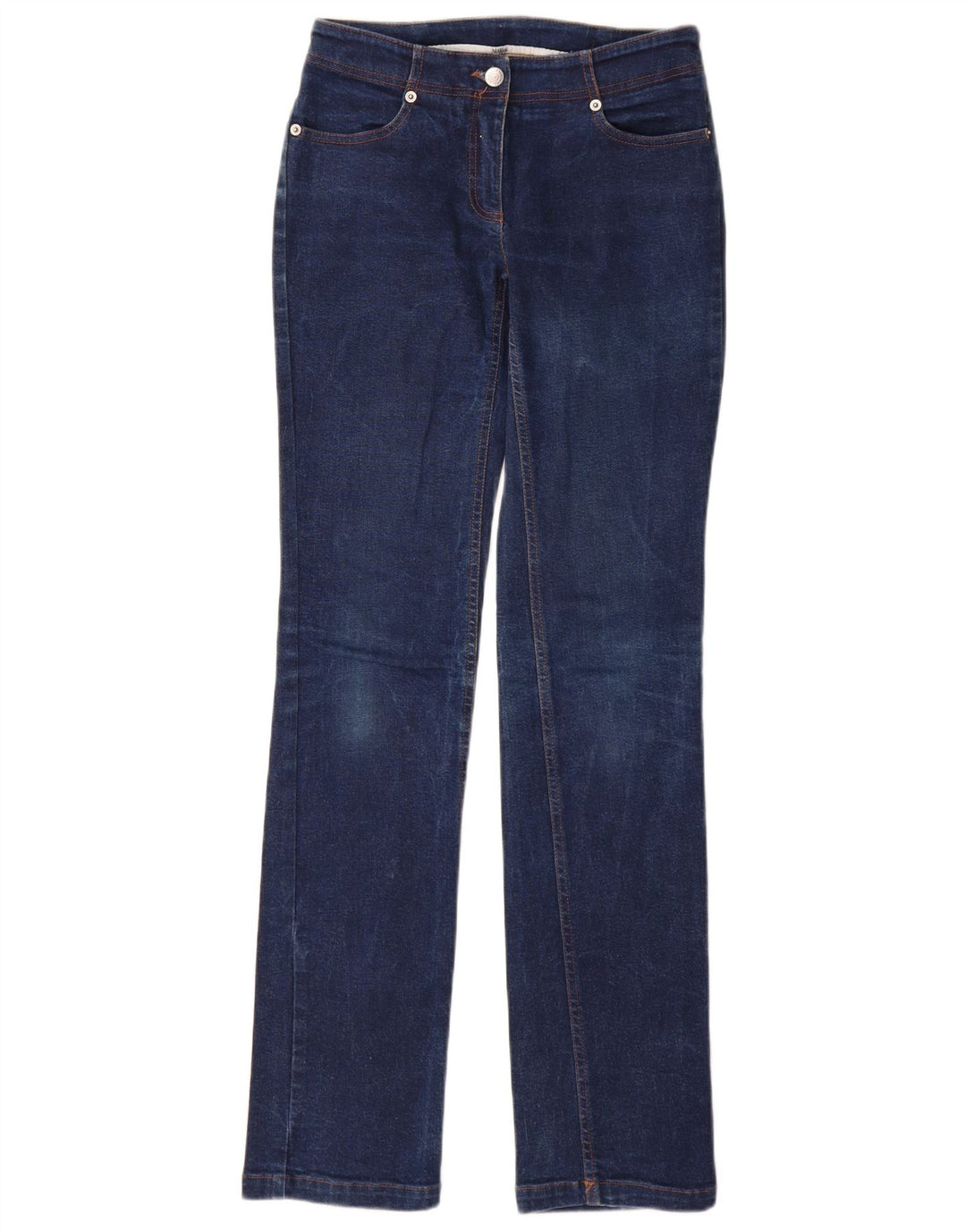 Женские узкие джинсы Max & Co. UK 8, маленькие W26 L32, синие, хлопок