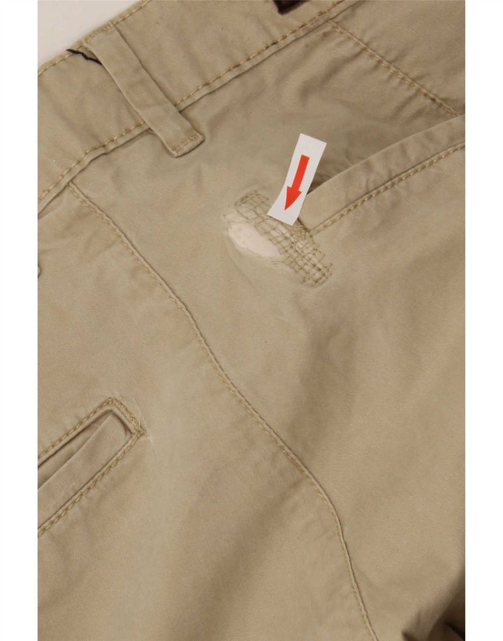 Мужские брюки-чиносы Zara EU 40 Medium W34 L32 Бежевые
