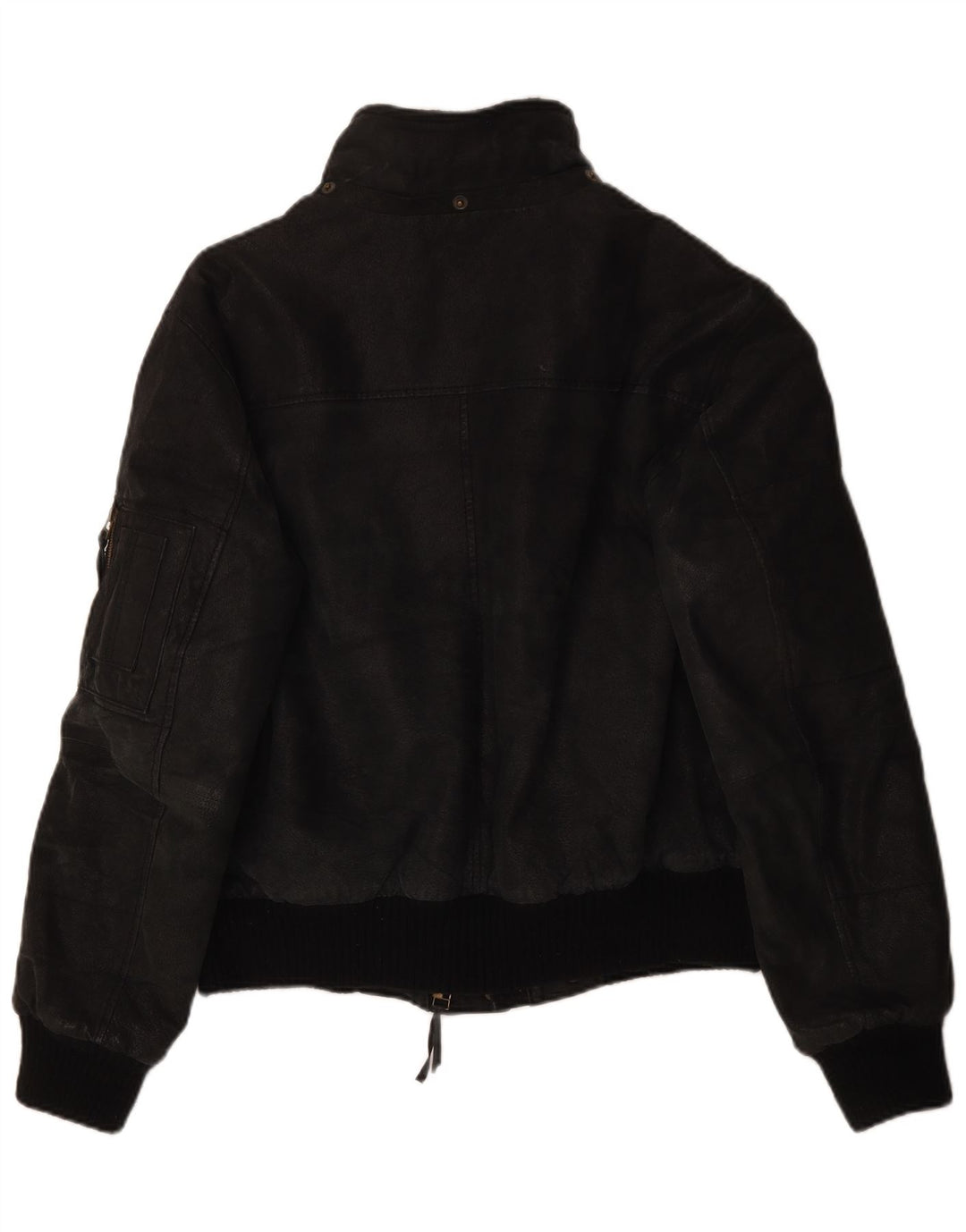 Мужская кожаная куртка Conbipel IT 52, большая черная кожа