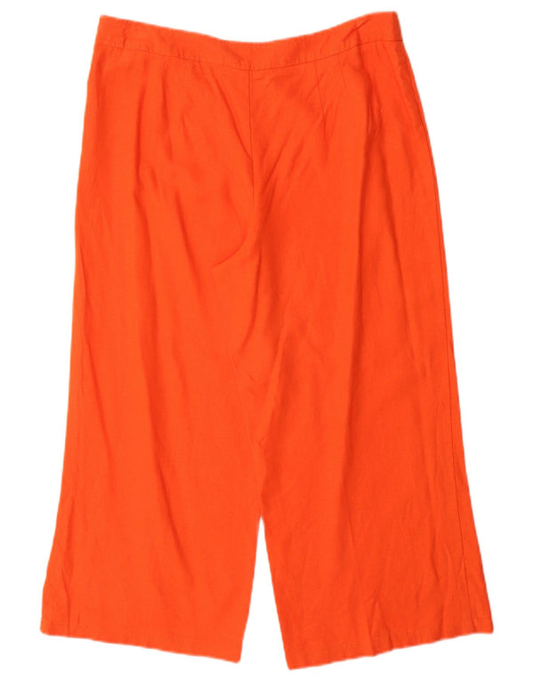 Женские капри Marks & Spencer UK 12 Medium W30 L23 Оранжевый лен