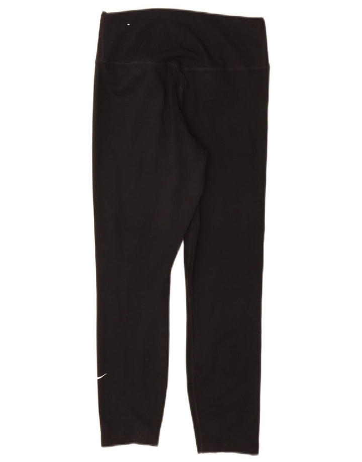 Женские леггинсы-капри NIKE Dri Fit UK 4 XS, черный полиэстер