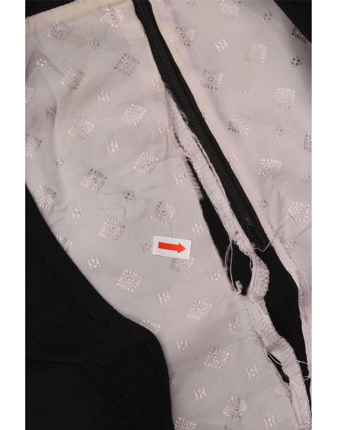 COAST Женская юбка-трапеция UK 16, большая W34, черный полиэстер