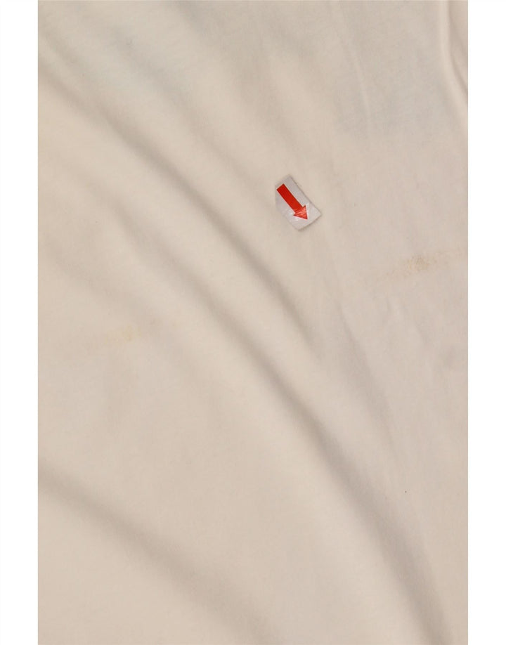 Футболка с рисунком PUMA для мальчиков, топ 13-14 лет, белая