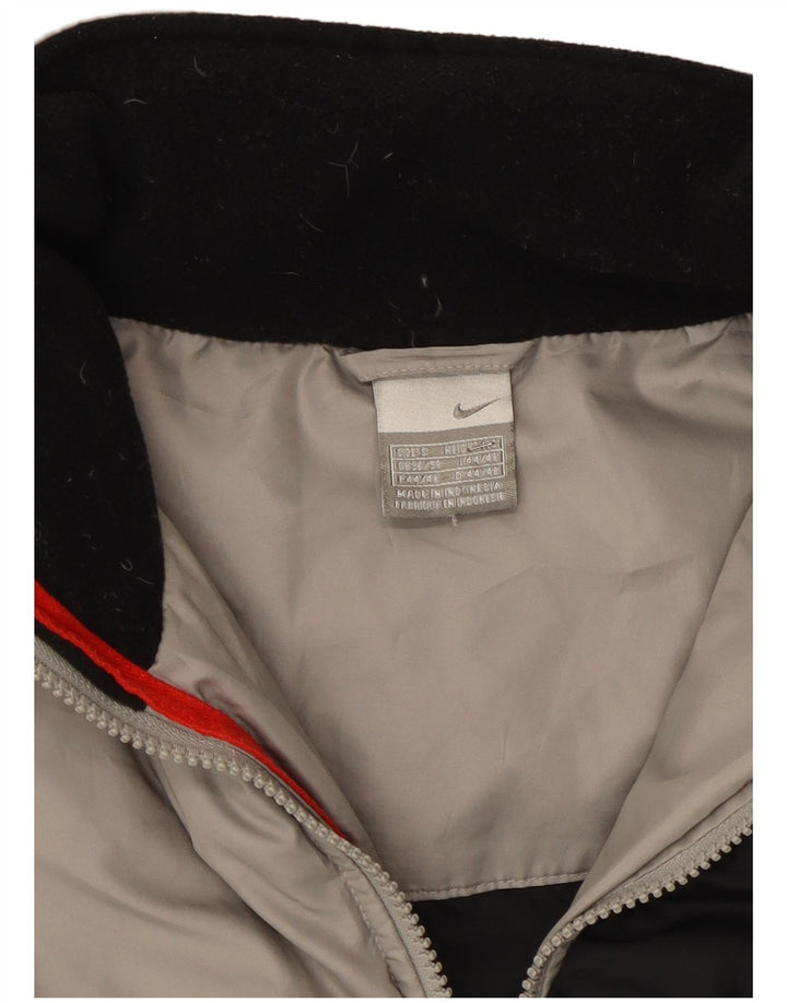 Мужское стеганое пальто Nike UK 36/38, маленький серый полиэстер