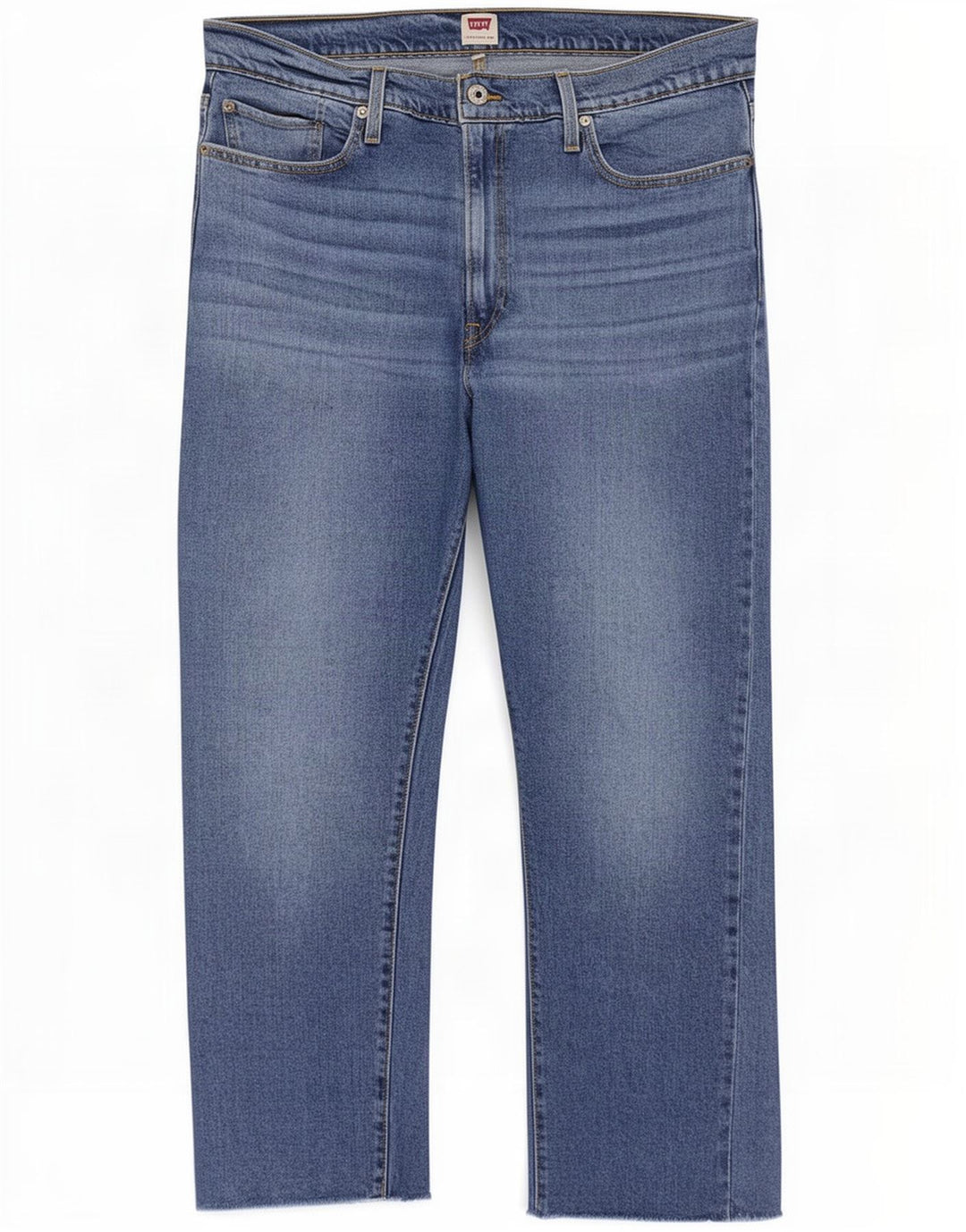 Женские прямые джинсы Levi's W34 L27, синие, хлопок