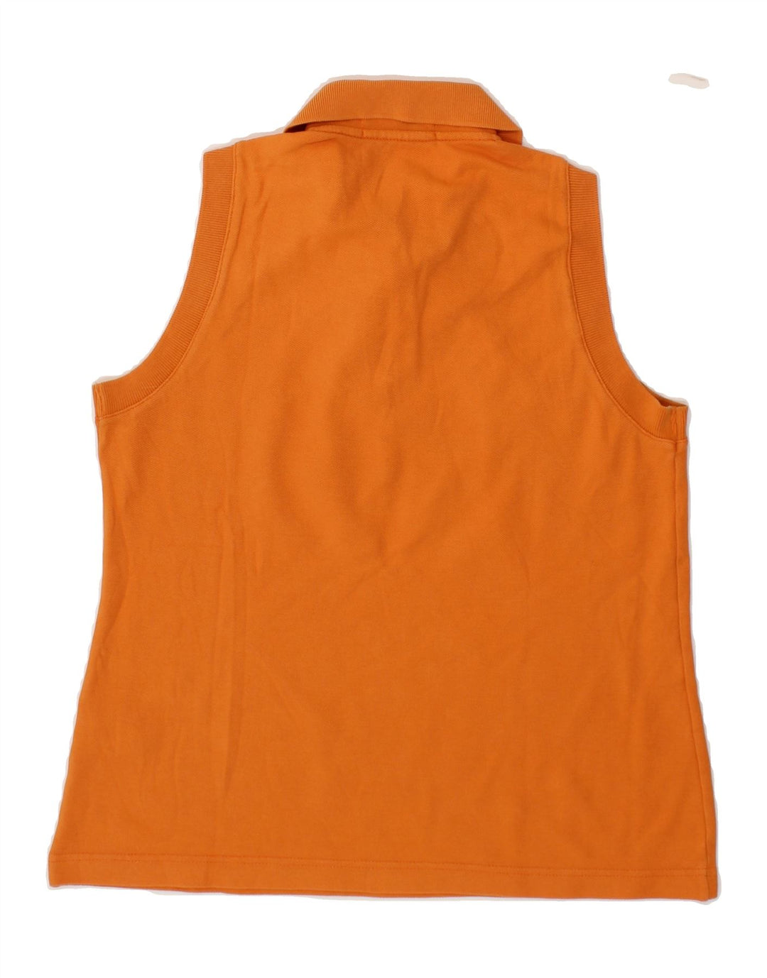 FILA Womens Sleeveless Polo Shirt IT 46 Large Orange Vintage Fila and Second-Hand Fila from Messina Hembry 