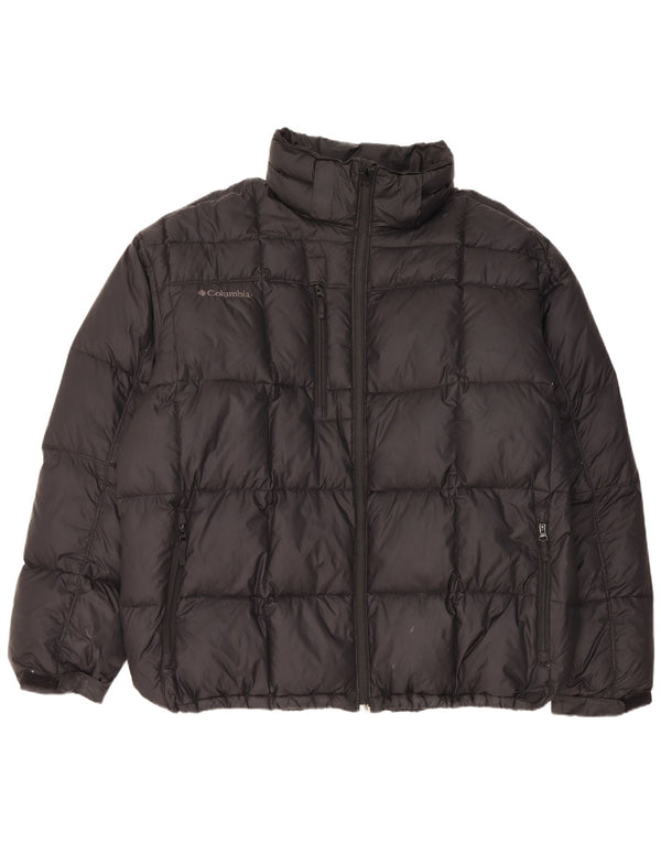 Мужская стеганая куртка Columbia UK 44 2XL, черный нейлон