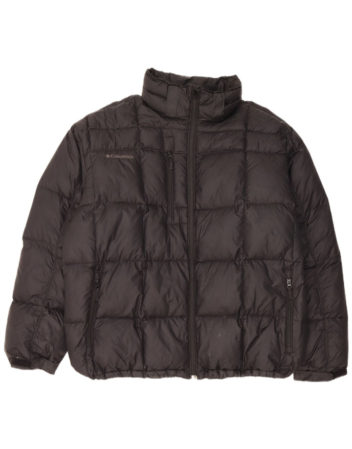 Мужская стеганая куртка Columbia UK 44 2XL, черный нейлон