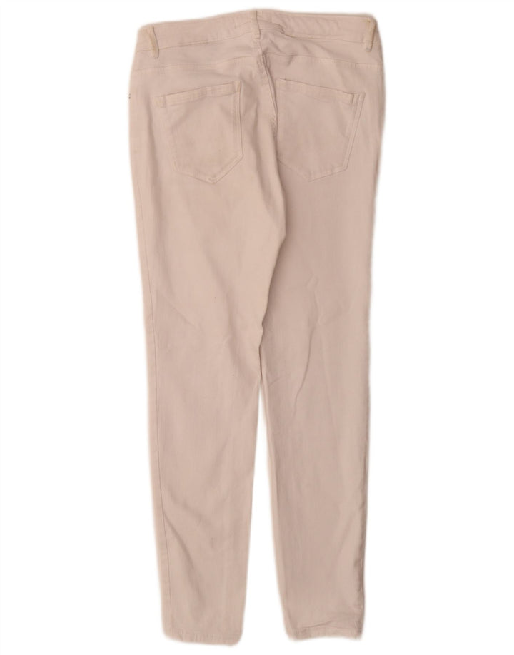 Женские узкие джинсы Zara EU 40 Medium W30 L28, белый хлопок