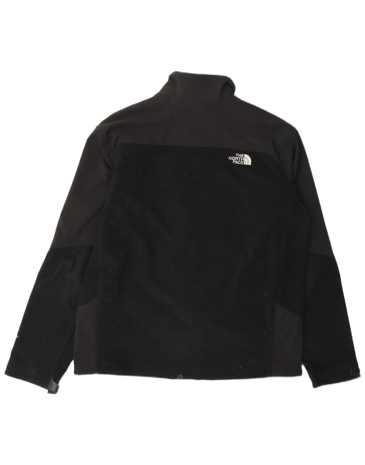 Мужская дождевик The North Face UK 40, большая черная полиэстер с цветными блоками