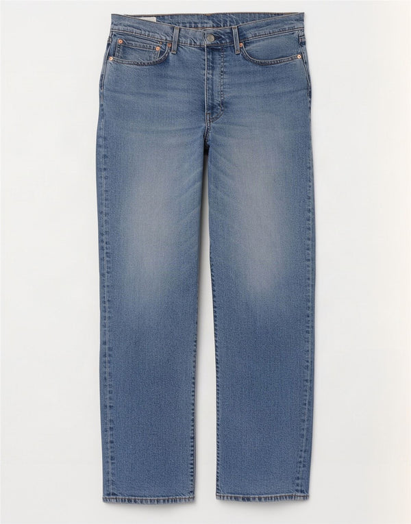 Мужские прямые джинсы Levi's 514 W34 L30 синие, хлопок