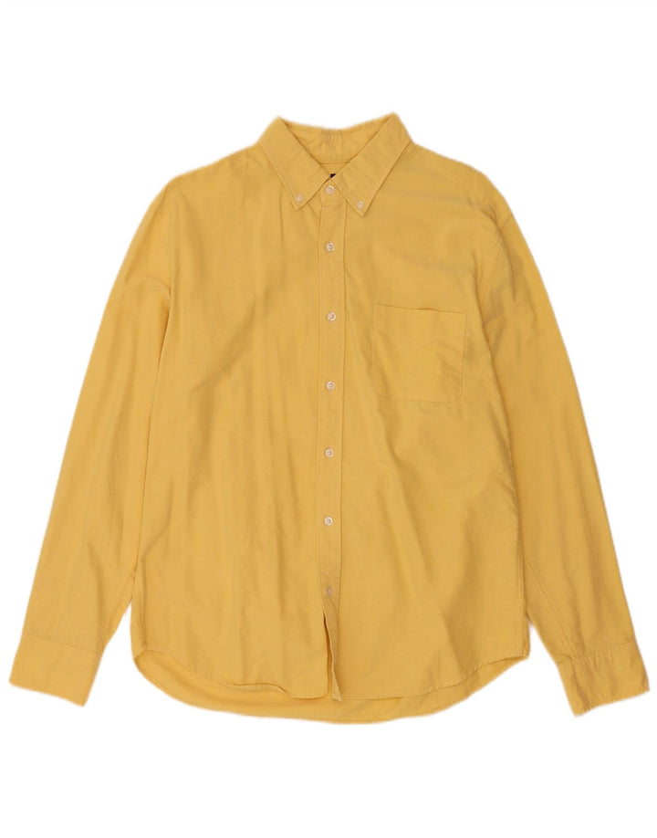 Мужская рубашка J. Crew, размер 16, 1/2, большая, желтая, хлопковая