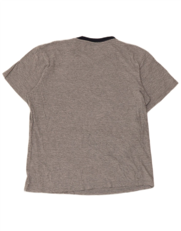 Футболка с рисунком Tommy Hilfiger для мальчиков, топ 15–16 лет, XL, серый хлопок