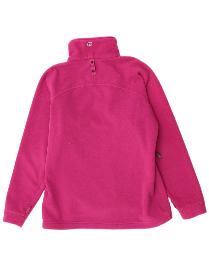 Женская флисовая куртка Berghaus UK 14, большой розовый полиэстер