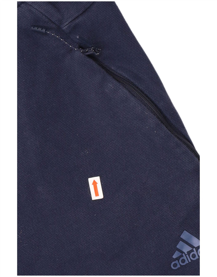 Мужские спортивные брюки ADIDAS, джоггеры, большие темно-синие, хлопок