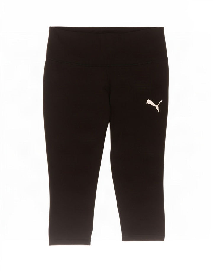 Женские леггинсы-капри Puma UK 14, большие черные