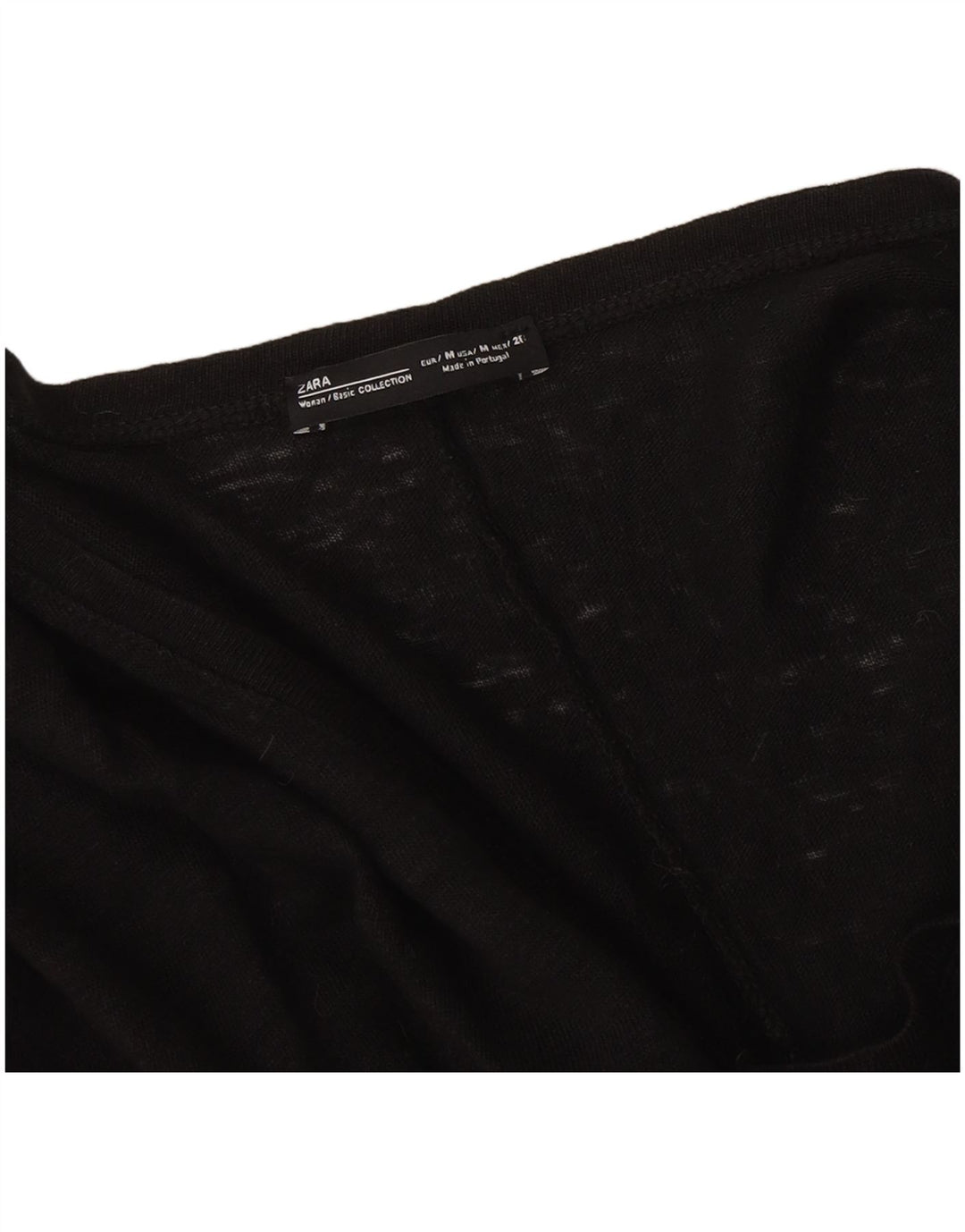 Женская блузка Zara Top UK 14, средний черный