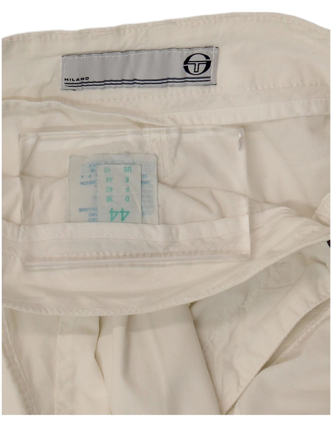 Женские прямые брюки чинос Sergio Tacchini IT 44 Medium W30 L27 Белые