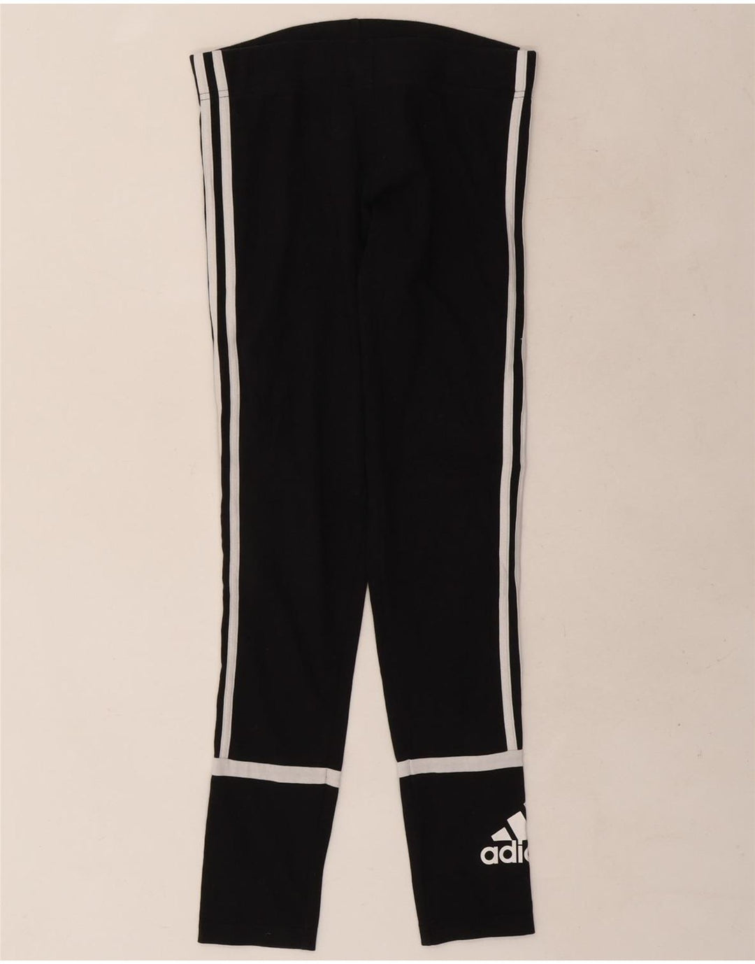 Женские леггинсы с рисунком Adidas UK 12/14, средние, черные