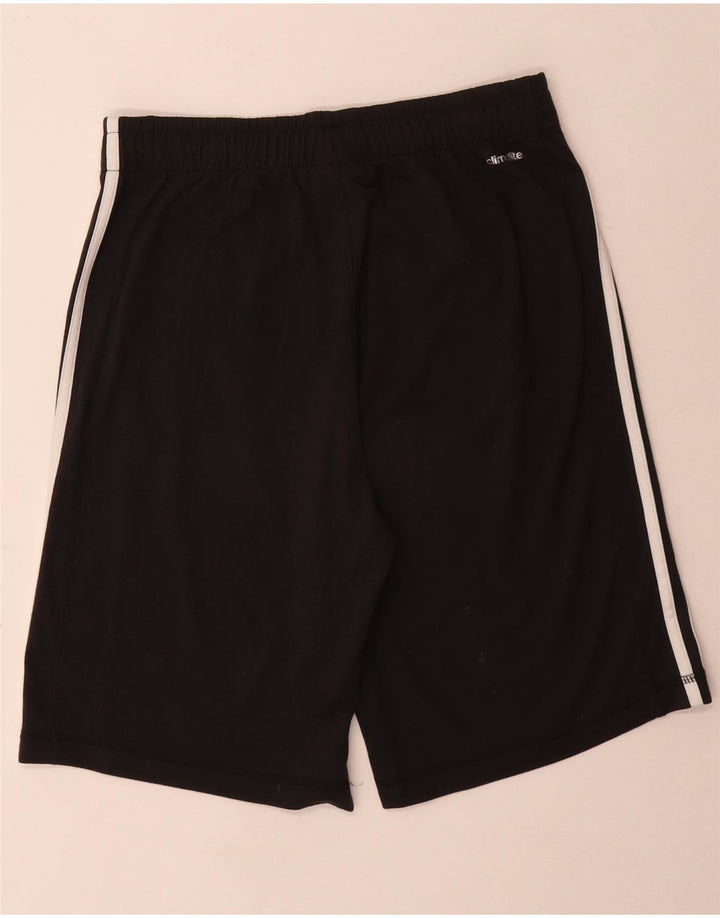 Мужские спортивные шорты Adidas Climalite, маленькие черные из полиэстера