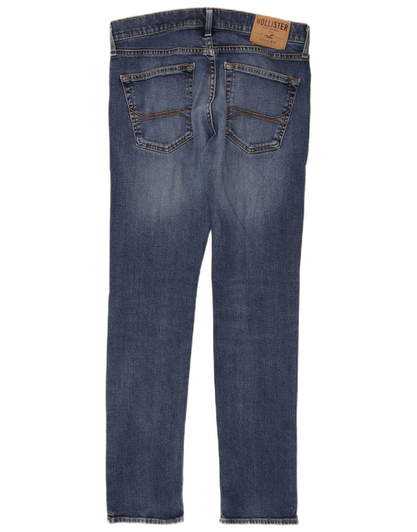 Мужские джинсы скинни Hollister W32 L32, синий хлопок