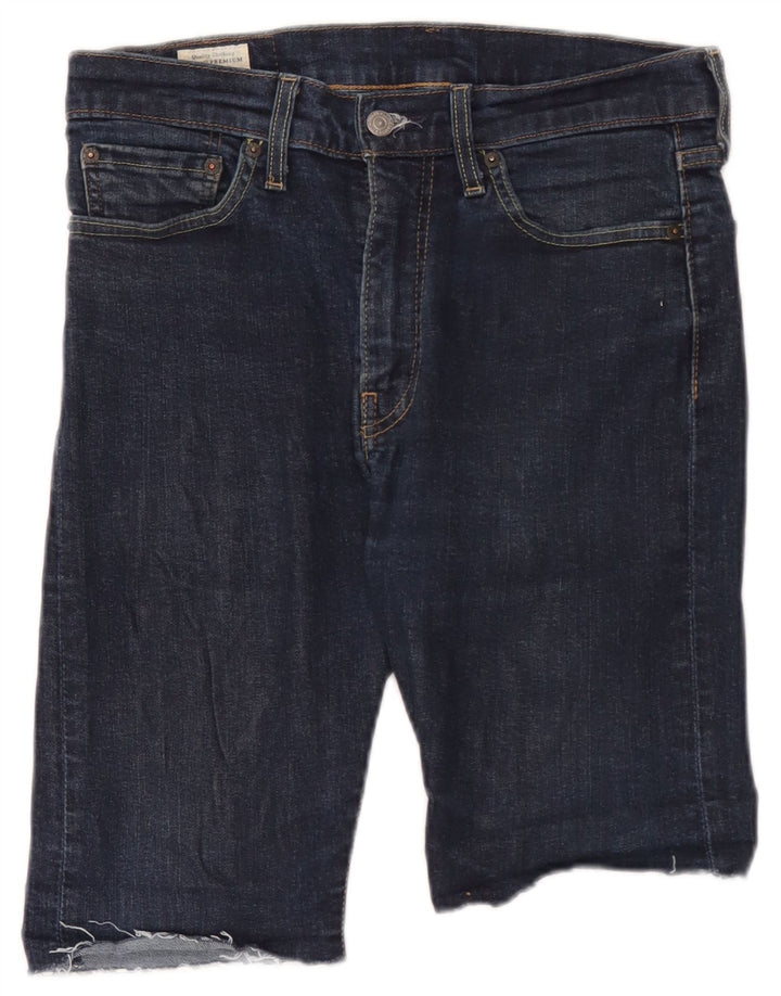 Мужские джинсовые шорты Levi's 510 W32, средний темно-синий, хлопок