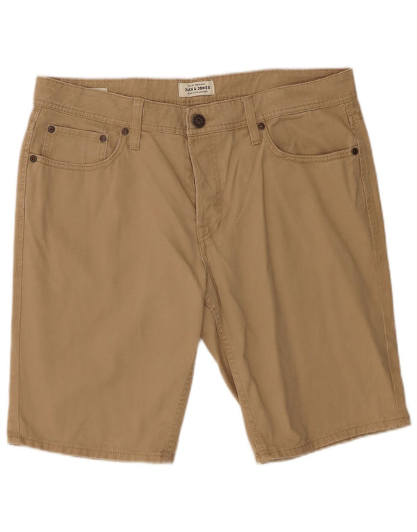 Мужские повседневные шорты Jack & Jones, большие W36, бежевые, хлопок