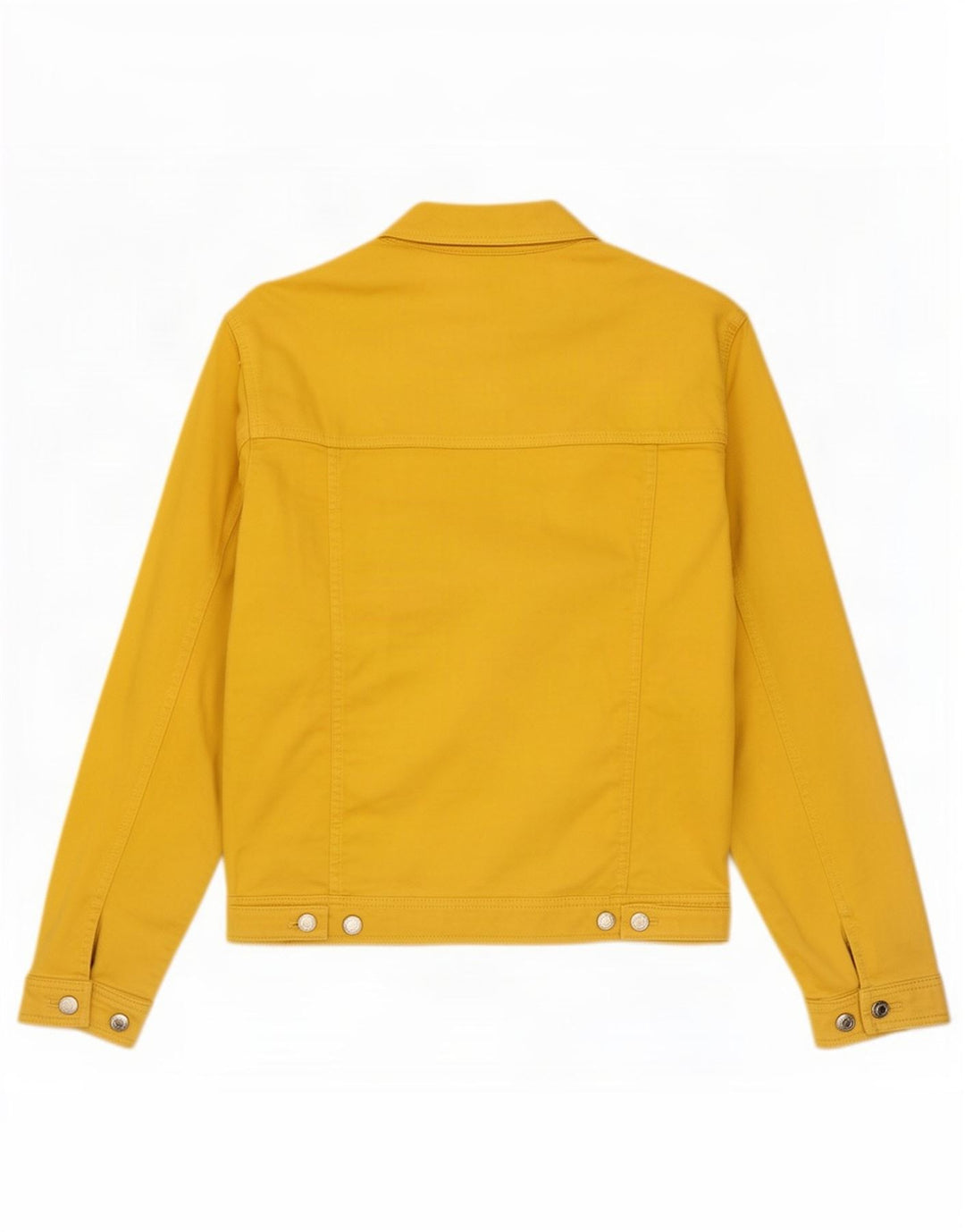 Мужская джинсовая куртка Zara UK 36, маленькая, желтая, хлопок