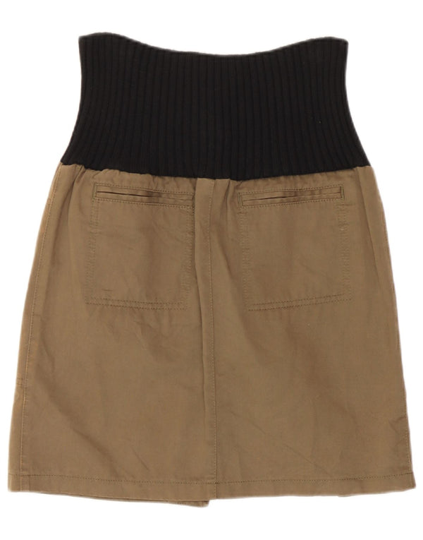 See By Chloé Женская юбка-карго с высокой талией IT 42 Medium W28 Хаки Хлопок