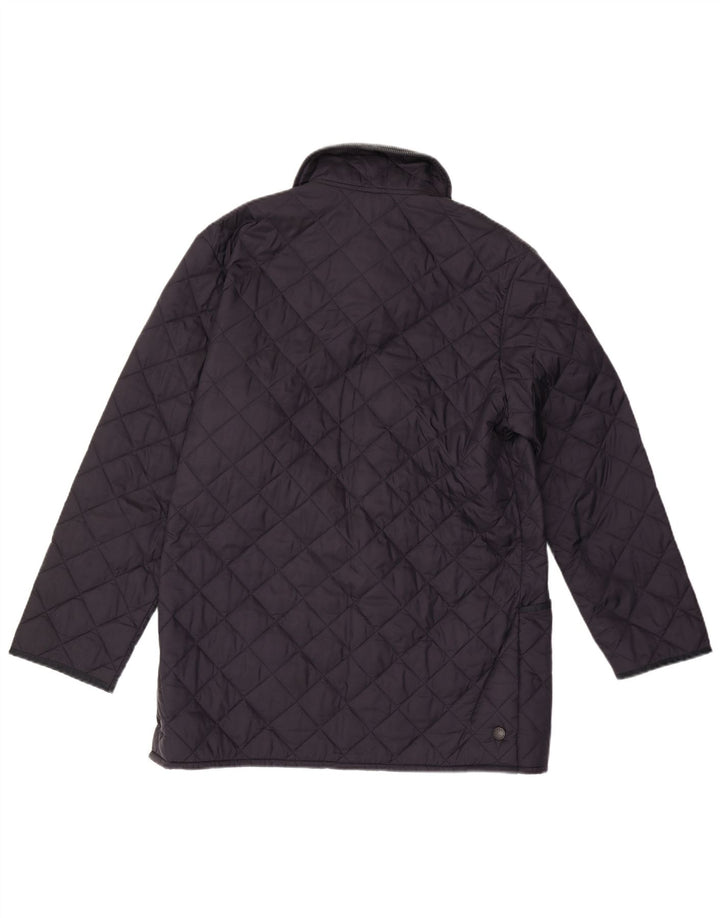 Мужская стеганая куртка Barbour UK 38 средний темно-синий полиамид