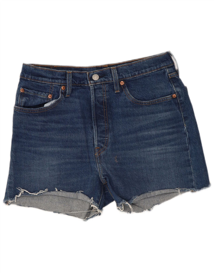 Женские джинсовые шорты Levi's 501 W29, средний синий, хлопок
