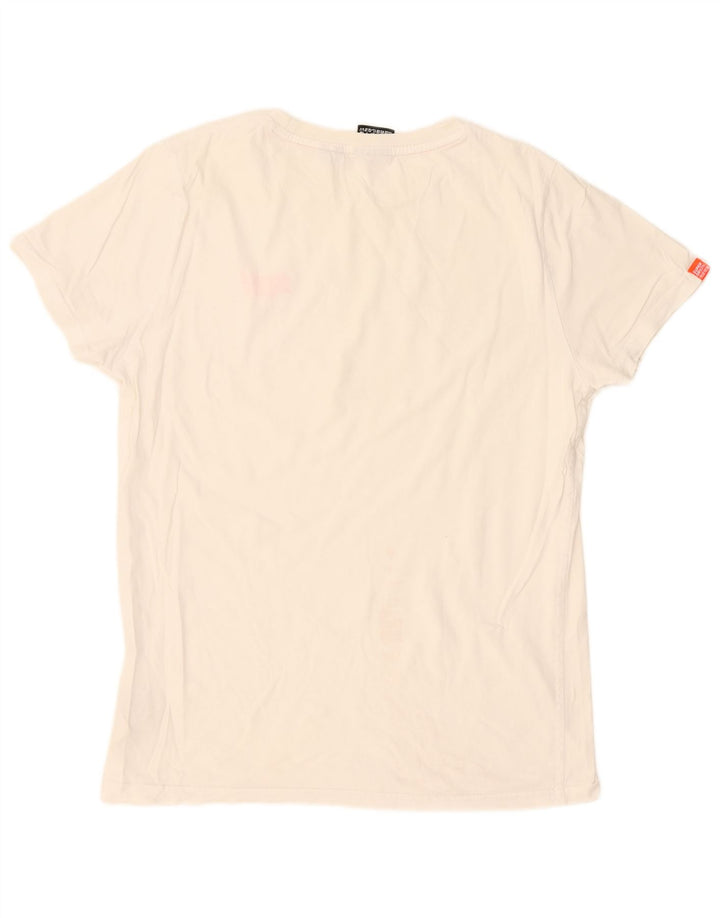 Мужская футболка Superdry Top XL, белый хлопок
