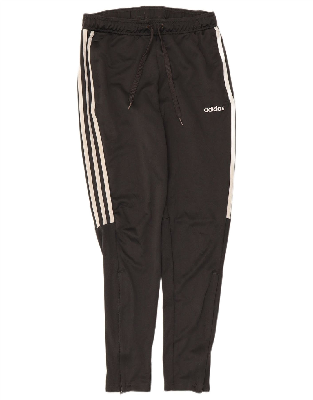 Мужские спортивные брюки Adidas UK 8/10, маленький черный полиэстер