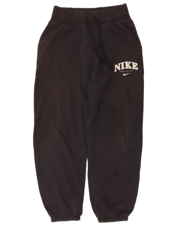 Мужские спортивные брюки с графическим рисунком Nike XS, черные хлопковые брюки