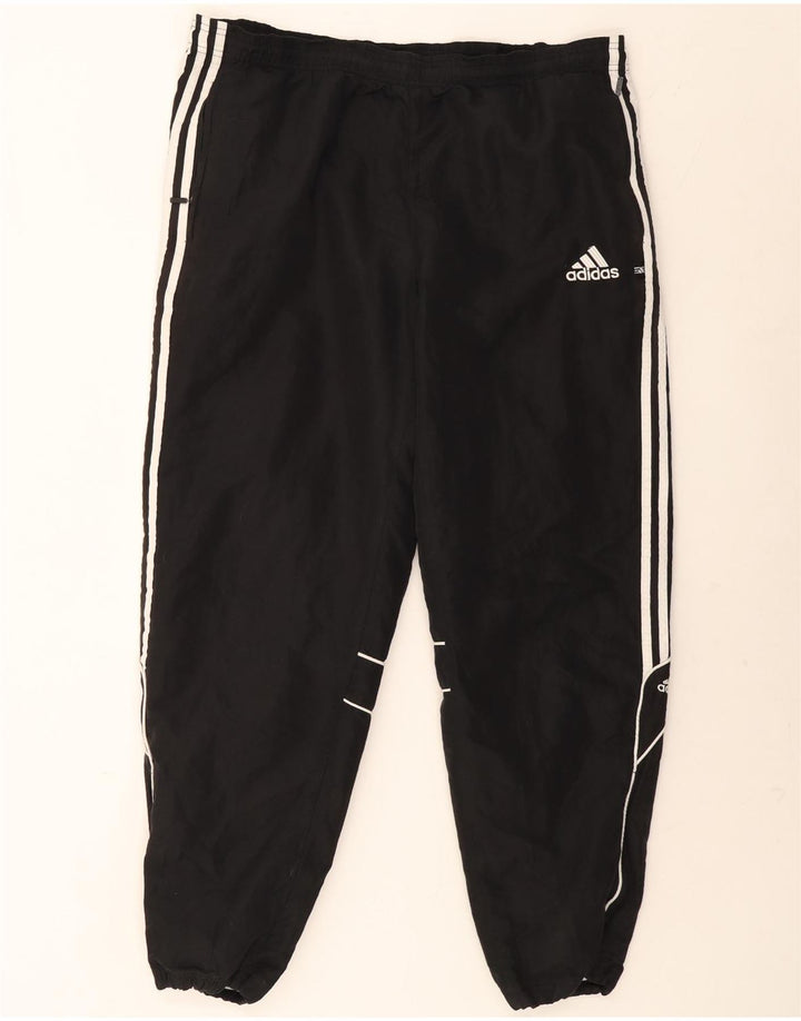 Adidas Мужские спортивные брюки Джоггеры Большой черный полиэстер