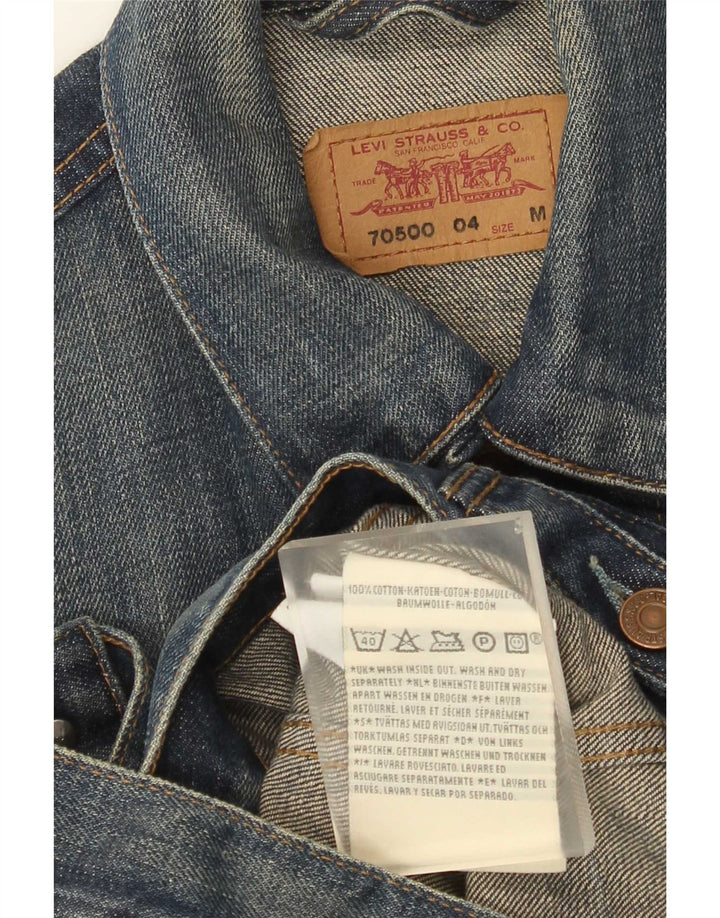 Джинсовая куртка Levi's для мальчиков 11-12 лет, средний синий хлопок, хлопковая ткань