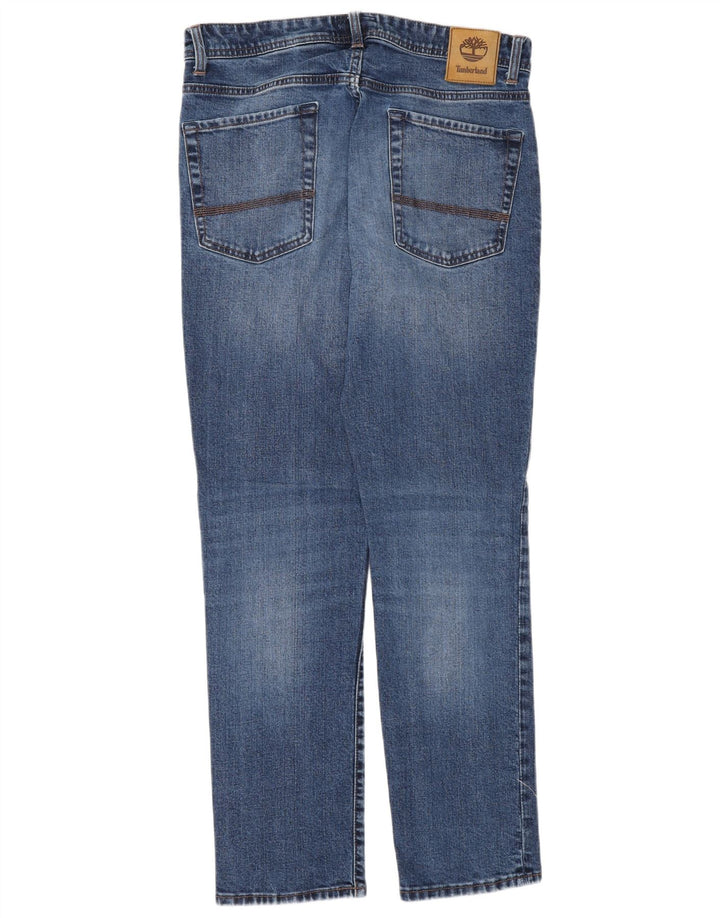 Мужские узкие джинсы Timberland W32 L32 синие, хлопок