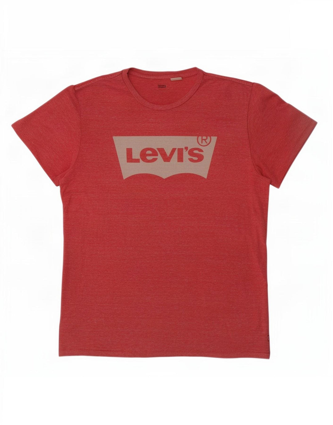 Мужская футболка с рисунком Levi's, большая красная в крапинку